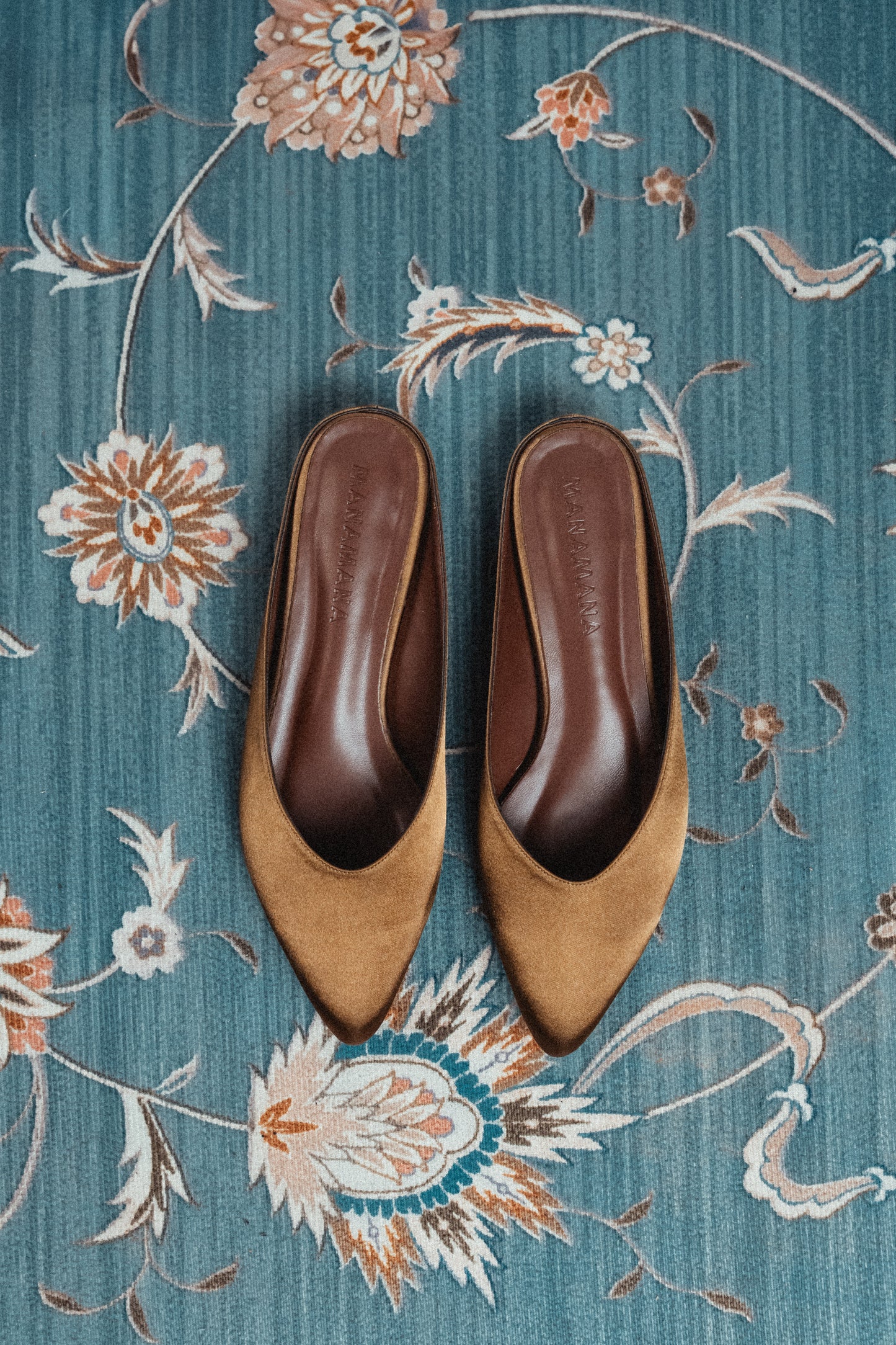 Aerina Mules | Olive Green