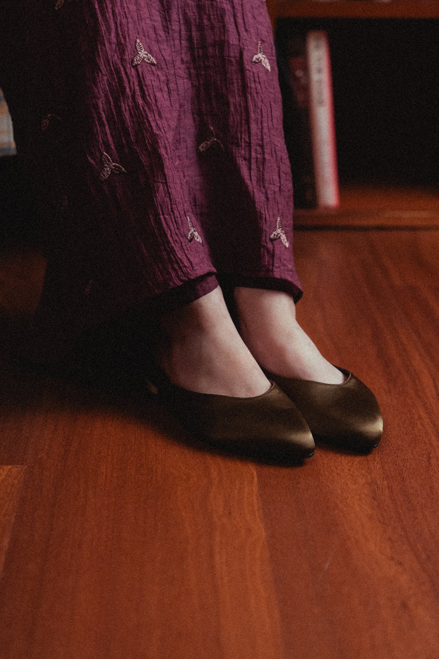 Aerina Mules | Olive Green
