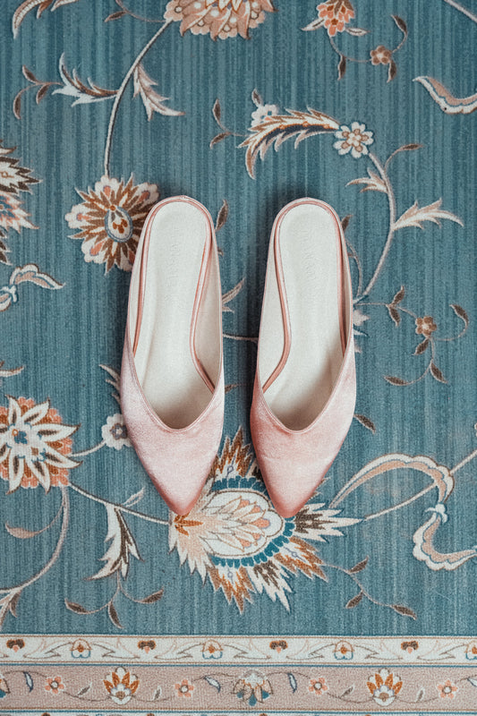 Aerina Mules | Ballet Pink