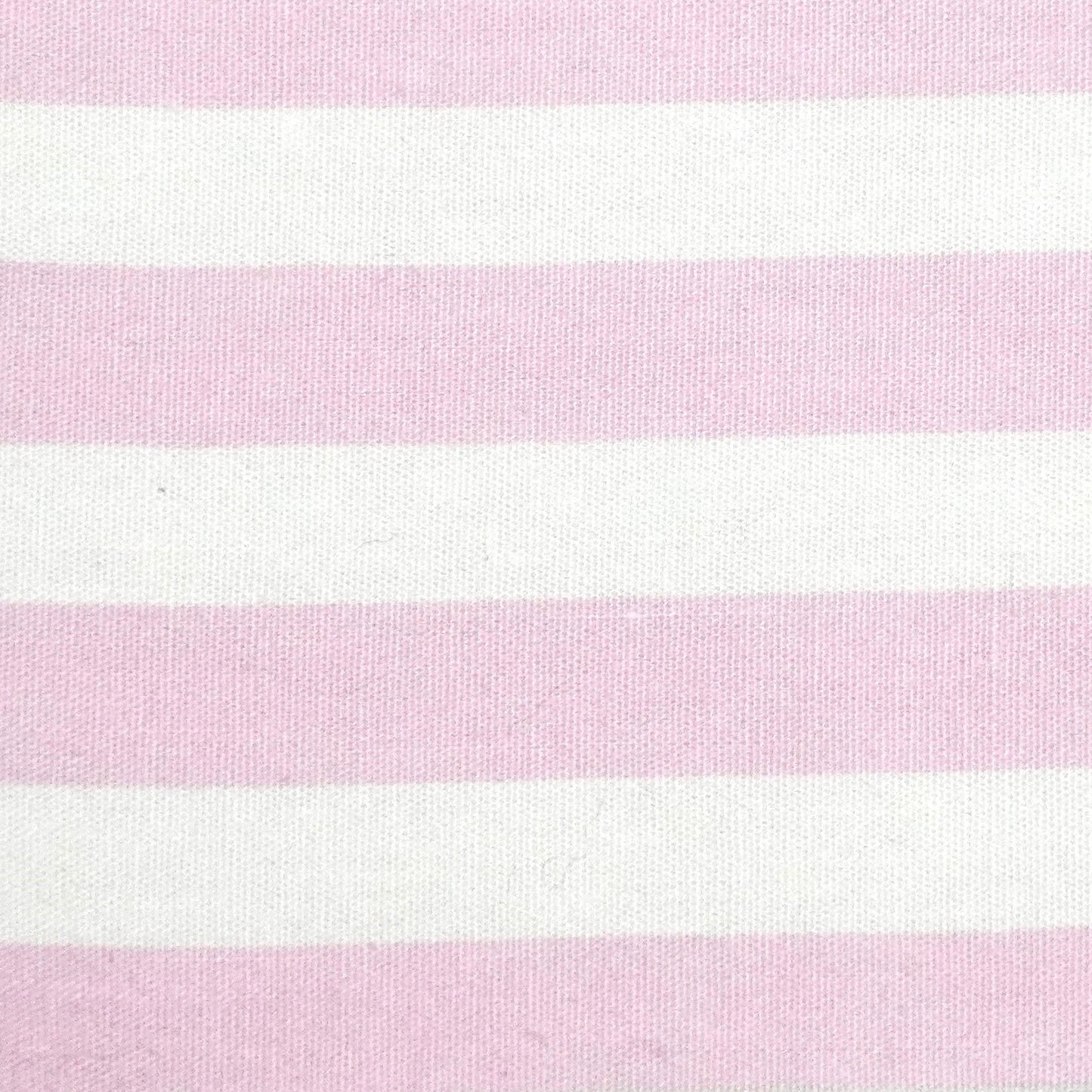 Candy Stripes in Baby Pink